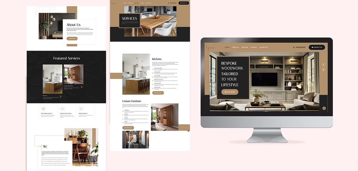 Ljoinery London Website