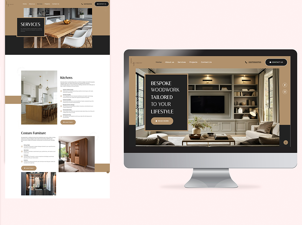 Ljoinery London Website